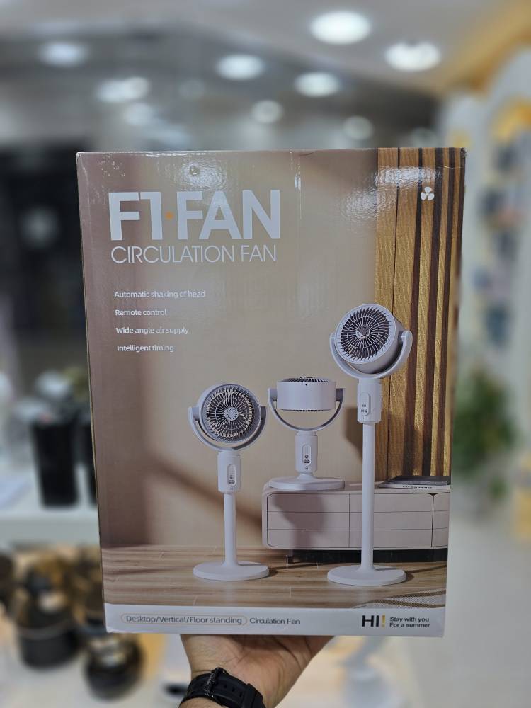 پنکه F1 Fan شارژی بدون نیاز به برق مستقیم